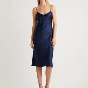 Quince 100% Silk washable slip dress